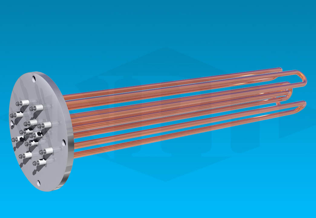 Non Ansi Flanges-Boiler and Thermolator Immersion -Round Flange-Available in Various Diameters-6 Elements Non Ansi Flanges-Boiler and Thermolator Immersion -Round Flange-Available in Various Diameters-6 Elements